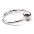 Steel Glans Ring With Ball
